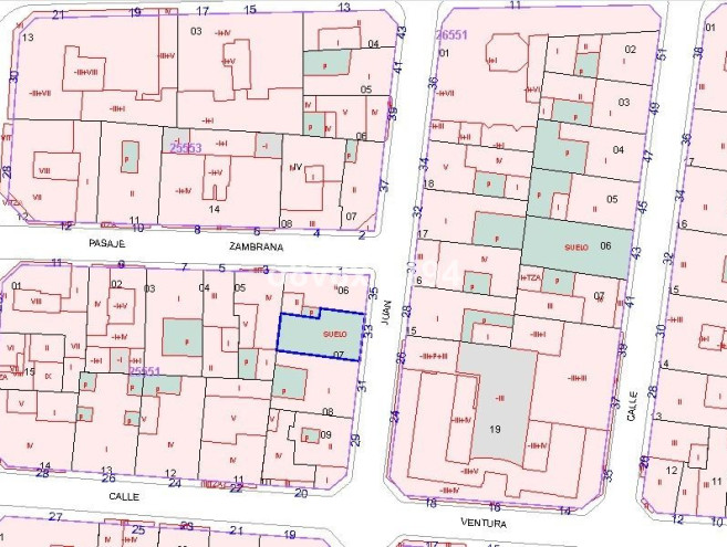 Terreno Urbano en venta en La Trinidad, Málaga Ciudad