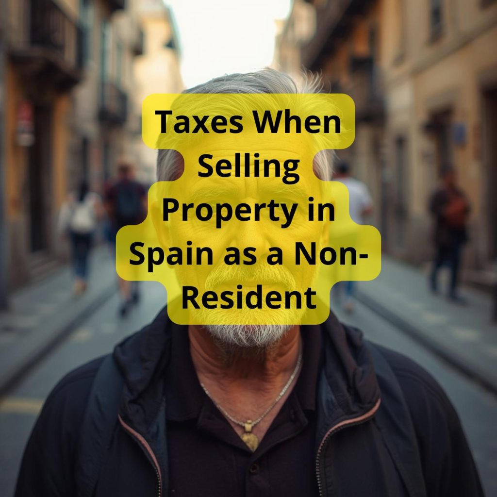 Taxes When Selling Property in Spain as a Non-Resident